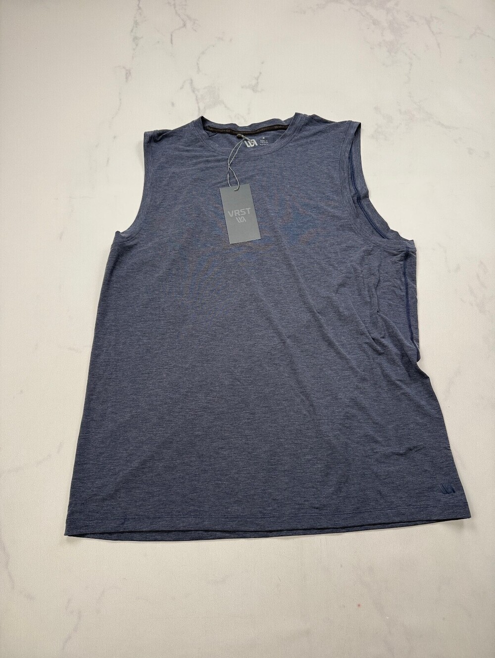 VRST Tank Top Blue Current Minimalist Adjustable - Mens M